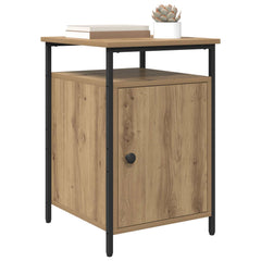 vidaXL Bedside Cabinet 2 pcs Artisan Oak 40 x 42 x 60cm 3