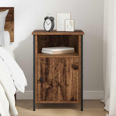 vidaXL Bedside Cabinet Old Wood 40 x 42 x 60 cm Engineered Wood 4