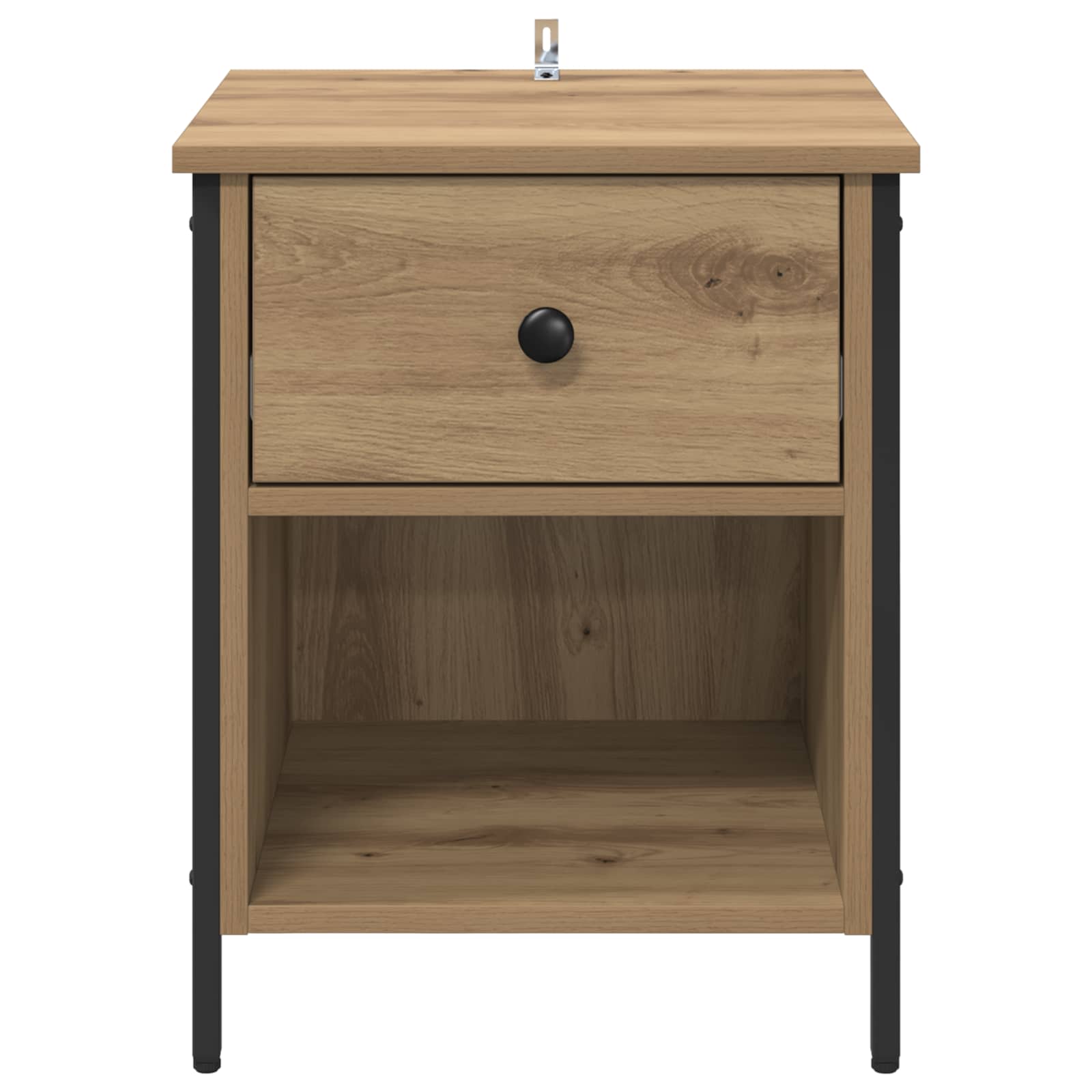 vidaXL Bedside Cabinet Artisan Oak 40 x 42 x 50 cm Engineered Wood 6