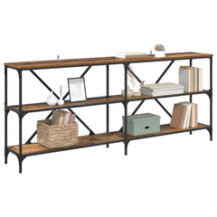 vidaXL Console Table Old Wood 180 x 30 x 75 cm Engineered Wood 3