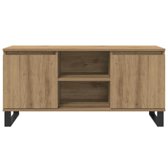vidaXL TV Cabinet 104 x 35 x 50 cm Artisan Oak Engineered Wood 6