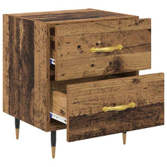 vidaXL Bedside Cabinet Old Wood 40 x 35 x 47.5 cm Engineered Wood 5