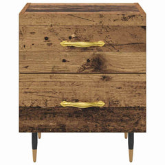 vidaXL Bedside Cabinet Old Wood 40 x 35 x 47.5 cm Engineered Wood 6