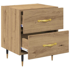 vidaXL Bedside Cabinet Artisan Oak 40 x 35 x 47.5 cm Engineered Wood 5