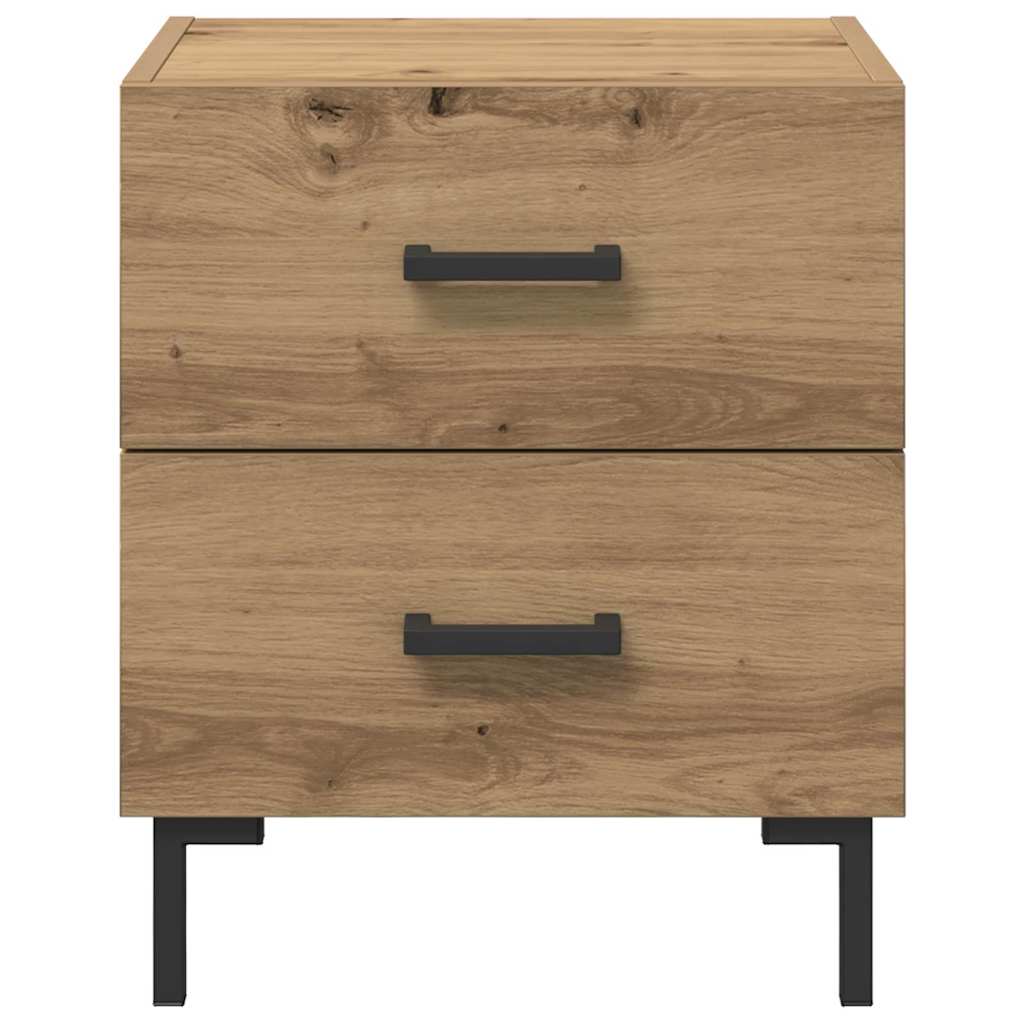 vidaXL Bedside Cabinet Artisan Oak 40 x 35 x 47.5 cm Engineered Wood 6
