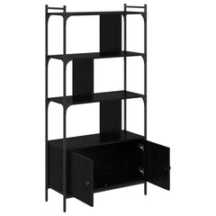 vidaXL Bookcase 6-Tier 76.5 x 30 x 154.5 cm Engineered Wood 5