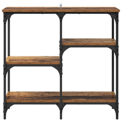 vidaXL Console Table Old Wood 80 x 29 x 75 cm Engineered Wood 5