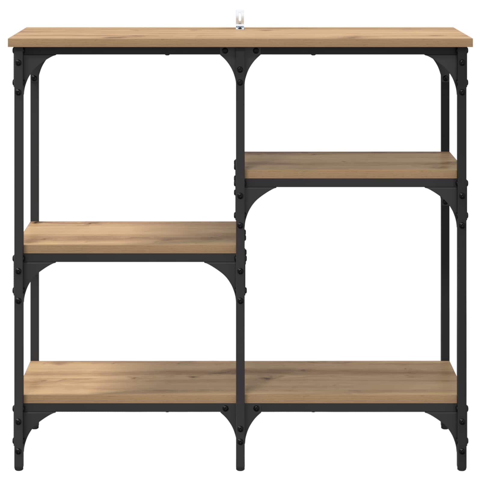 vidaXL Console Table Artisan Oak 80 x 29 x 75 cm Engineered Wood 5