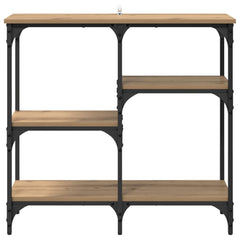 vidaXL Console Table Artisan Oak 80 x 29 x 75 cm Engineered Wood 5