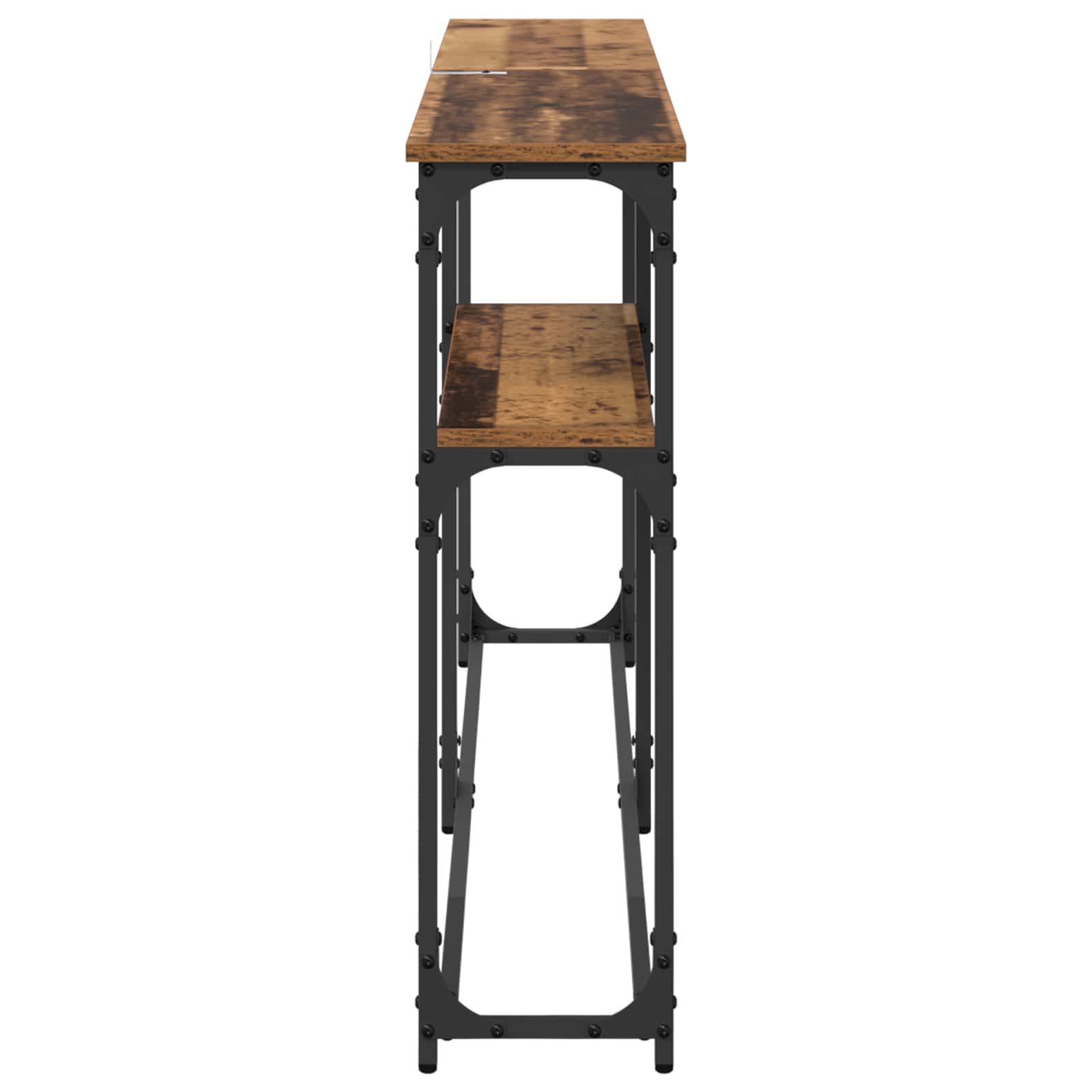 vidaXL ConsoleTable Old Wood 145 x 22.5 x 75 cm Engineered Wood 6
