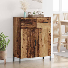 Sideboard 69,5x34x90 cm Engineered Wood Old wood