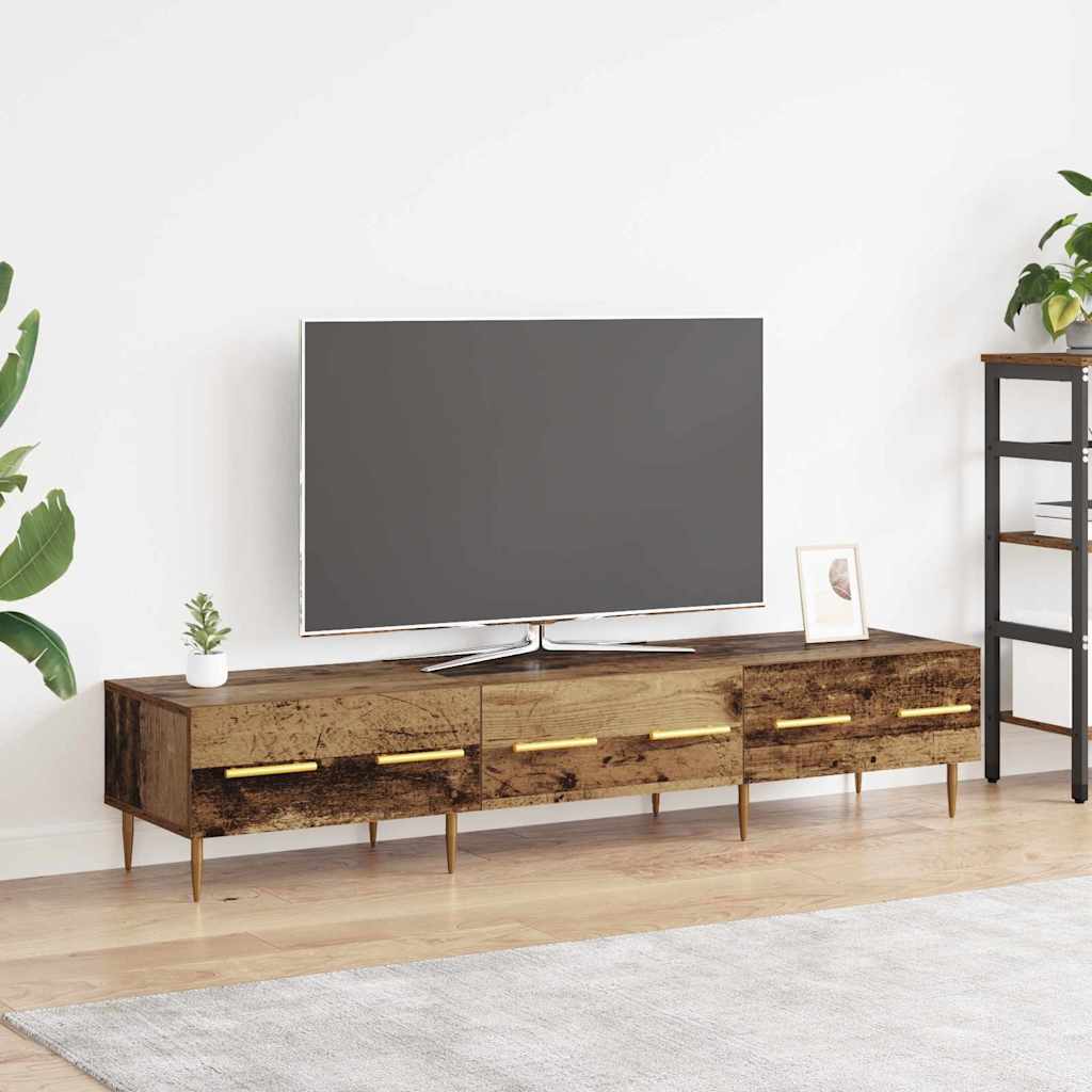 TV Cabinet 150x36x30 cm Engineered Wood Old wood