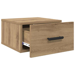 vidaXL Bedside Cabinet 2 pcs 35 x 35 x 20 cm Engineered Wood 5