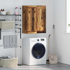 Wall Mounted Cabinet 69,5x34x90 cm Engineered Wood Old wood