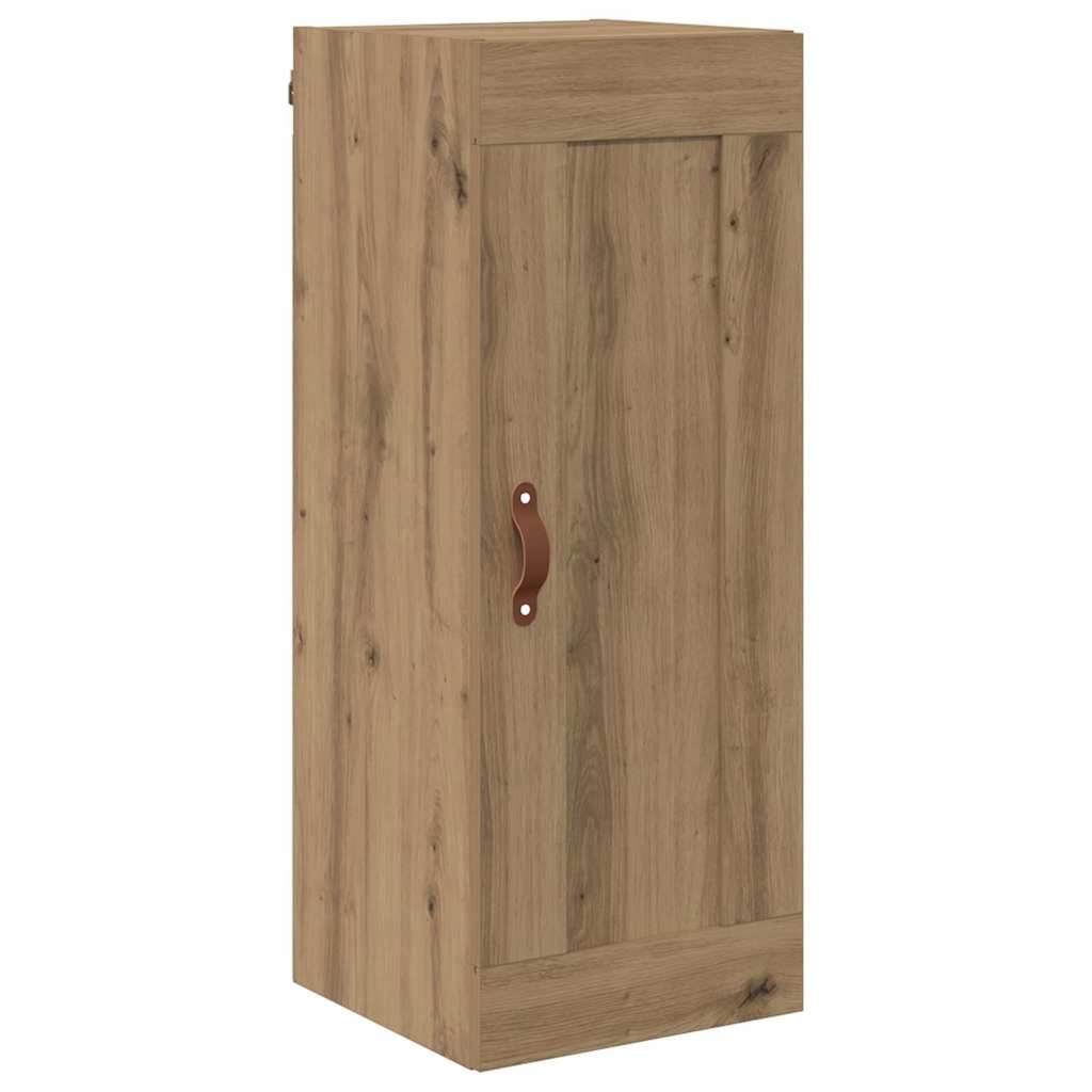 vidaXL Wall Mounted Cabinet Artisan Oak 34.5 x 34 x 90 cm 2