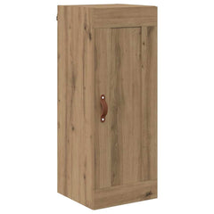 vidaXL Wall Mounted Cabinet Artisan Oak 34.5 x 34 x 90 cm 2