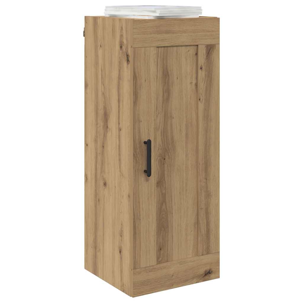 vidaXL Wall Mounted Cabinet Artisan Oak 34.5 x 34 x 90 cm 3
