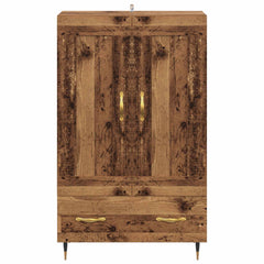 vidaXL Highboard Old Wood 69.5 x 31 x 115 cm Engineered Wood 6