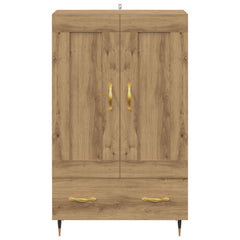 vidaXL Highboard Artisan Oak 69.5 x 31 x 115 cm Engineered Wood 6