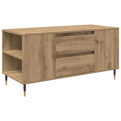 vidaXL Coffee Table Artisan Oak 102 x 44.5 x 50 cm Engineered Wood 2