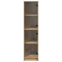 vidaXL Highboard Artisan Oak 35 x 37 x 142 cm Engineered Wood 6