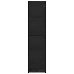 vidaXL Highboard Black Oak 35 x 37 x 142 cm Engineered Wood 6
