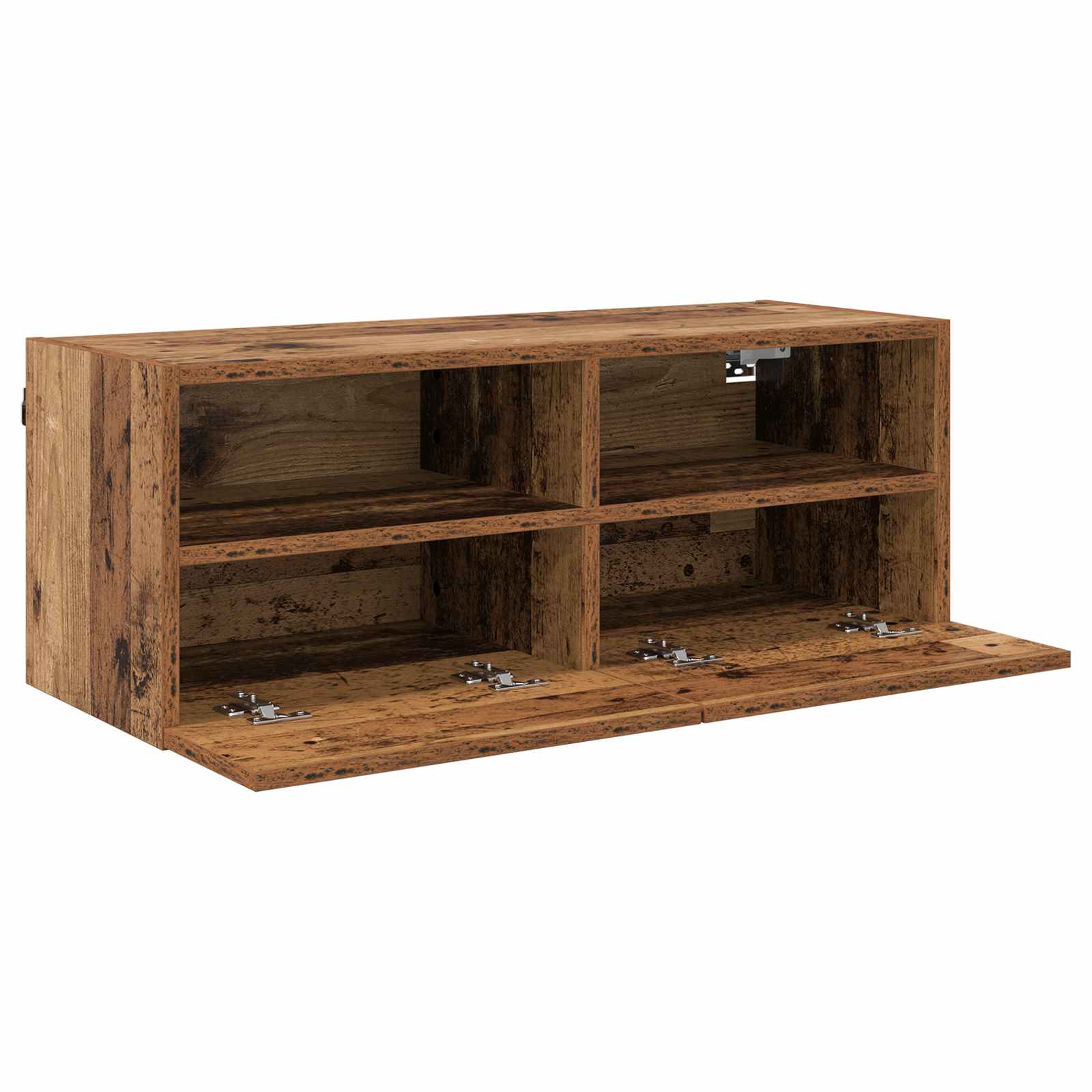 vidaXL TV Wall Cabinet 80 x 30 x 30 cm Old Wood Engineered Wood 5