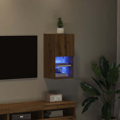 vidaXL Wall-mounted TV Cabinet 30.5 x 30 x 60 cm Artisan Oak 5