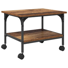 vidaXL Printer Stand Old Wood 50 x 40 x 38 cm Engineered Wood 2