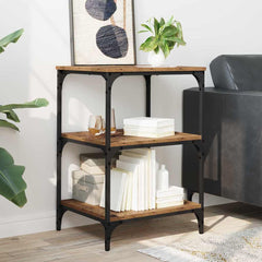 vidaXL Printer Stand Old Wood 50 x 41 x 75 cm Engineered Wood 5