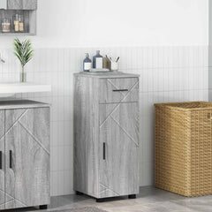 Bathroom Cabinet in Grey Sonoma