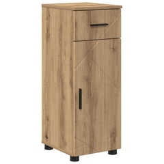 vidaXL Bathroom Cabinet Artisan Oak 30 x 35 x 80 cm 2