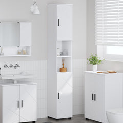 Bathroom Cabinet 30 x 35 x 192 cm White
