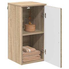 vidaXL Bathroom Cabinet Sonoma Oak 30 x 31.5 x 61 cm 3