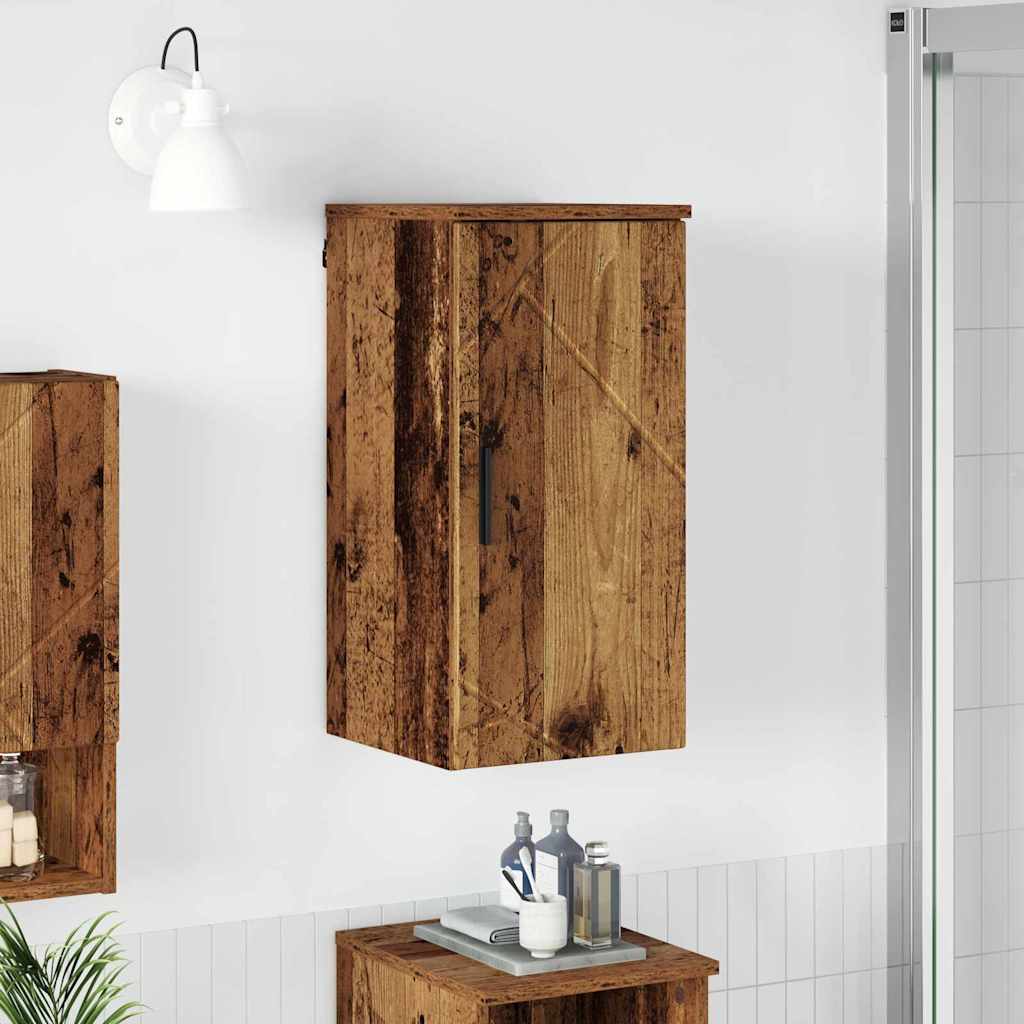 vidaXL Bathroom Cabinet Old Wood 30 x 31.5 x 61 cm 1