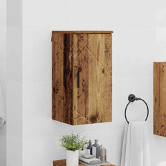 vidaXL Bathroom Cabinet Old Wood 30 x 31.5 x 61 cm 4