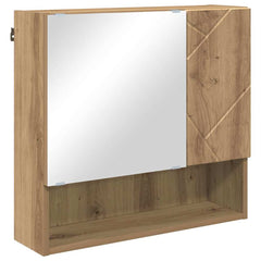 vidaXL Mirror Cabinet Artisan Oak 59 x 17 x 55 cm Engineered Wood 2