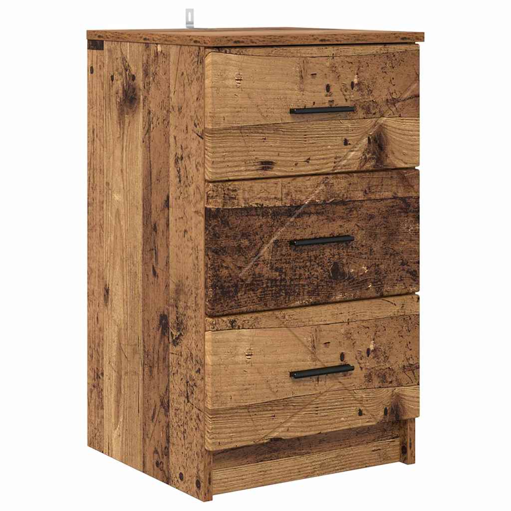 Bedside Cabinet Engineered Wood