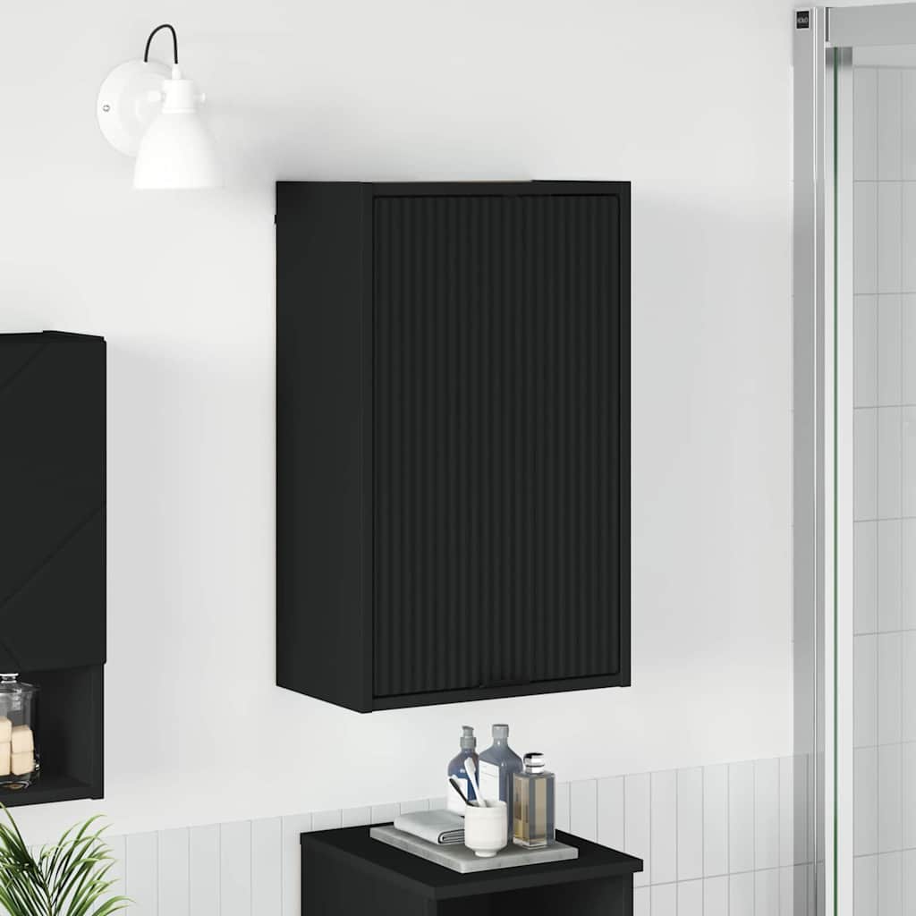 Bathroom Cabinet 39 x 23.5 x 65 cm Black