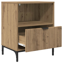 vidaXL Bedside Cabinet 2 pcs Artisan oak 49 x 36 x 61 cm 5