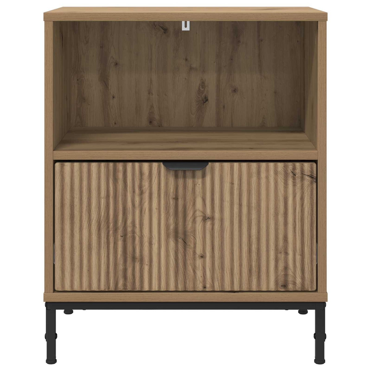 vidaXL Bedside Cabinet 2 pcs Artisan oak 49 x 36 x 61 cm 6