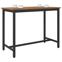 Table Engineered Wood and Steel