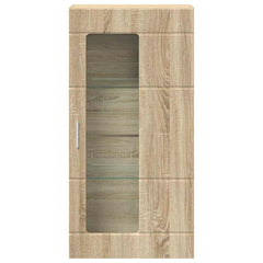 vidaXL Wooden Cabinet Sonoma Oak Engineered Wood 6