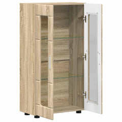 vidaXL Sideboard FLORIN 55.5 x 29 x 100 cm Sonoma Oak Engineered Wood 5
