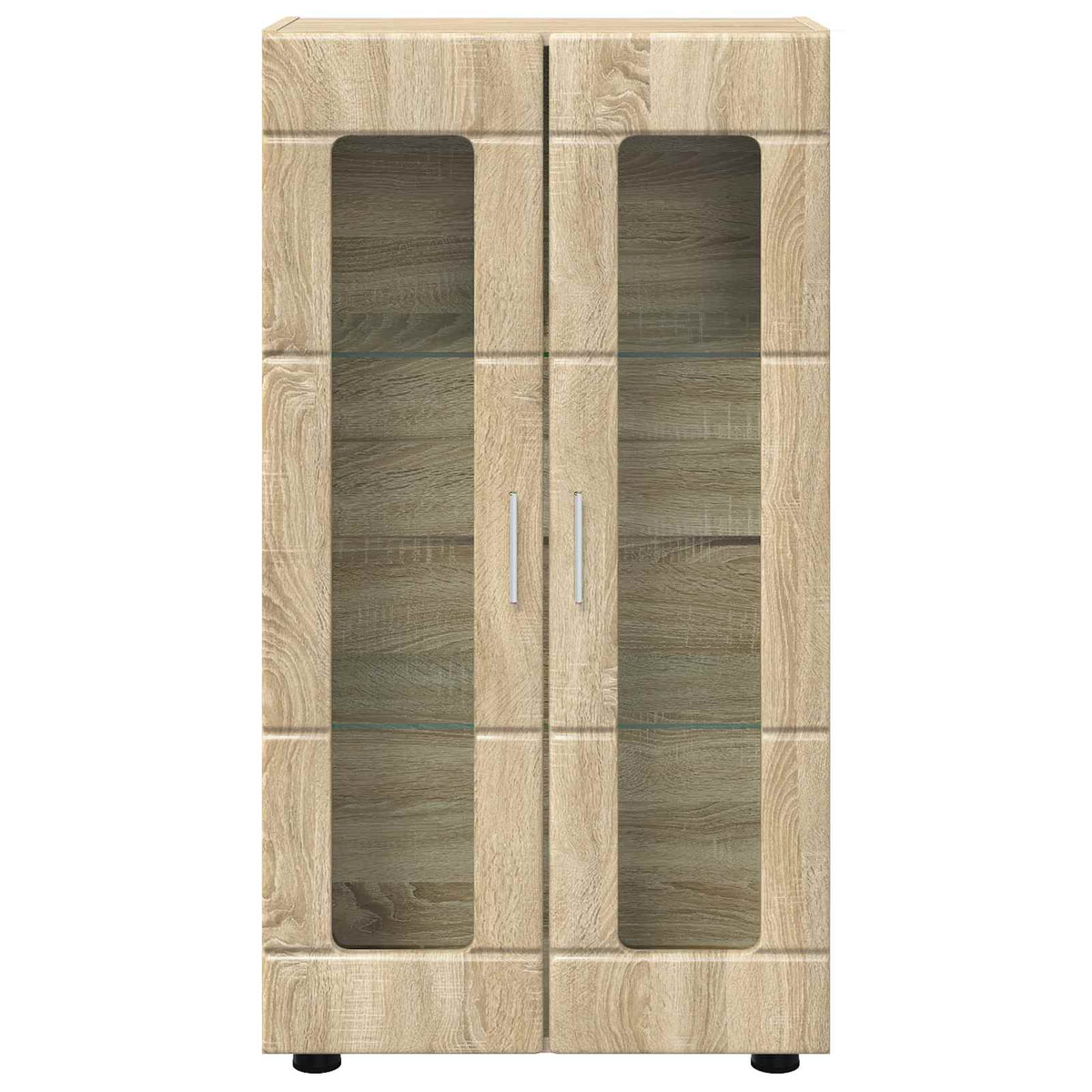 vidaXL Sideboard FLORIN 55.5 x 29 x 100 cm Sonoma Oak Engineered Wood 6