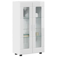 TV Cabinet Set FLORIN 3 pcs 150 x 39 x 30 cm High gloss white Freestanding cabinet