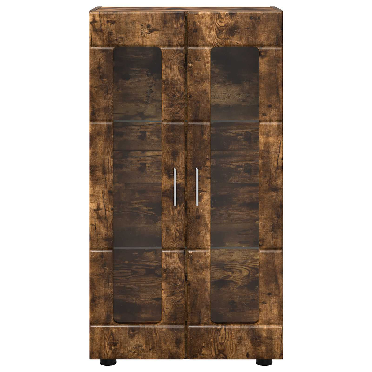 vidaXL Sideboard FLORIN 55.5 x 29 x 100 cm Smoked Oak Engineered Wood 6