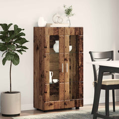 vidaXL Sideboard FLORIN 55.5 x 29 x 100 cm Old Wood Engineered Wood 4