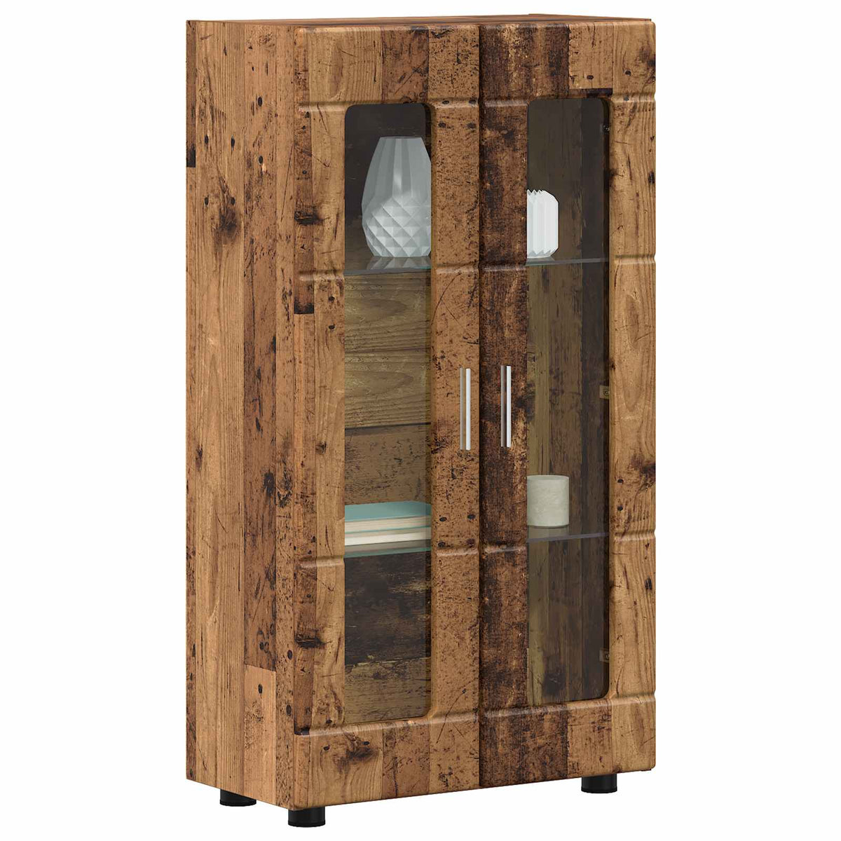 vidaXL Sideboard FLORIN 55.5 x 29 x 100 cm Old Wood Engineered Wood 3