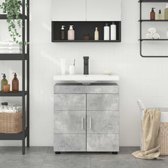vidaXL Bathroom Cabinet Set TULUM 60 x 34 x 63 cm Basin Cabinet